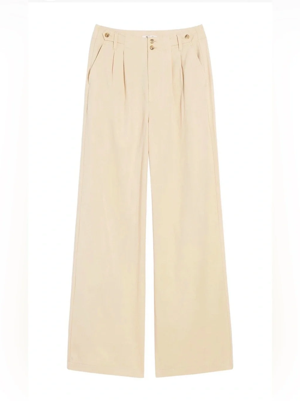 Madewell Harlow Wide Leg Pant in Harvest Moon Size 00 $118